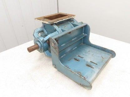 WM Meyer & Sons Rotary Airlock Feeder Valve 4x7" Rectangle Flange