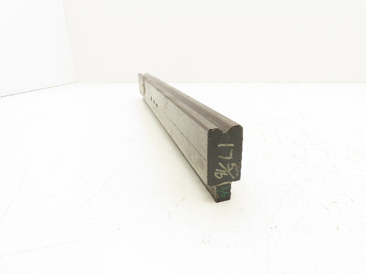 Press Brake Die 17-3/8" Long 90° V 1/2" Tang 1-1/8" Wide 99/128" H