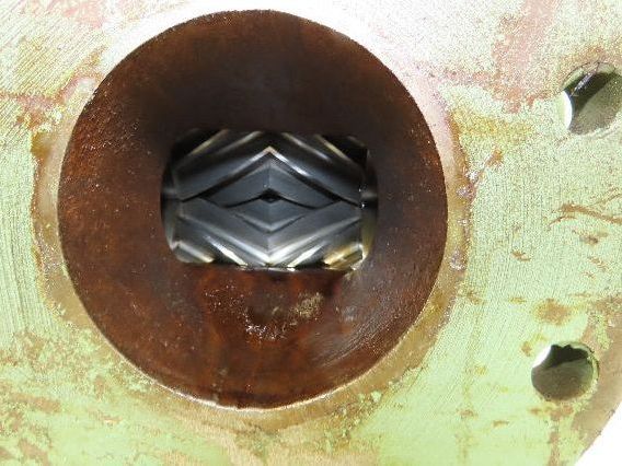 Worthington Hydrex 9400 Double Helical Rotary Gear Pump 4x4" Flanged