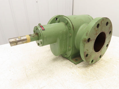 Worthington Hydrex 9400 Double Helical Rotary Gear Pump 4x4" Flanged