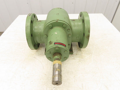 Worthington Hydrex 9400 Double Helical Rotary Gear Pump 4x4" Flanged