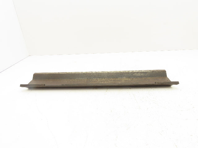 Gooseneck Press Brake Punch 23-5/8" Long 90° V 1/2" Tang 3-45/64" Tall