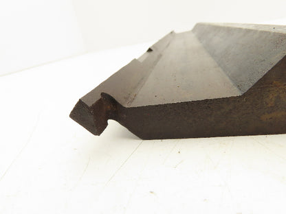 Gooseneck Press Brake Punch 23-5/8" Long 90° V 1/2" Tang 3-45/64" Tall