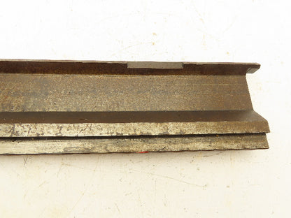 Gooseneck Press Brake Punch 23-5/8" Long 90° V 1/2" Tang 3-45/64" Tall