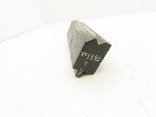 Press Brake Die 9-7/16" Long 1/2" Tang 90° V Type 1-7/8" W 5/8" V