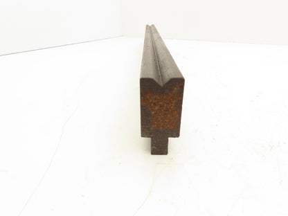 Press Brake Die 22-3/8" Long 1/2" Tang 90° V 1-1/16" Wide