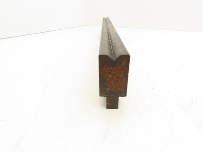 Press Brake Die 22-3/8" Long 1/2" Tang 90° V 1-1/16" Wide