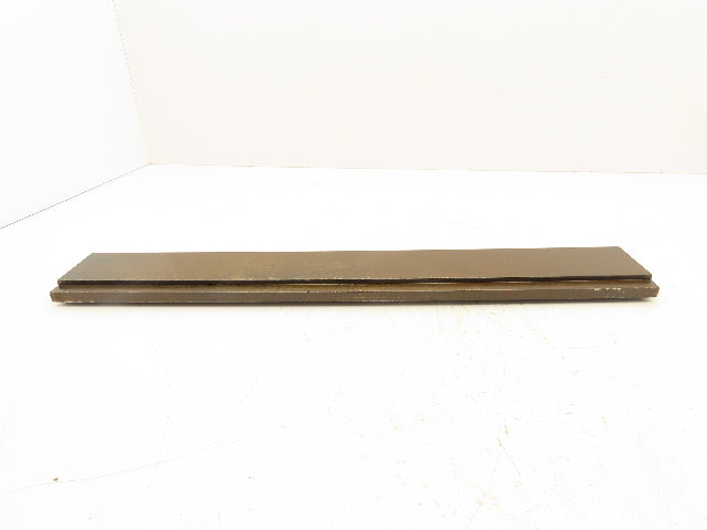 Press Brake Die 25" Long 90° V 1/2" Tang Offset Type