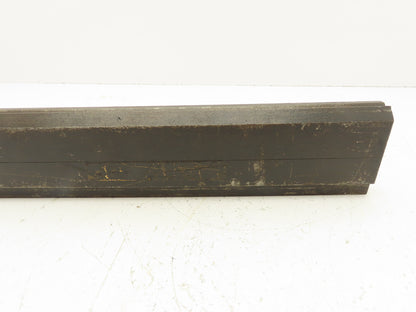 Press Brake Die 25" Long 90° V 1/2" Tang Offset Type