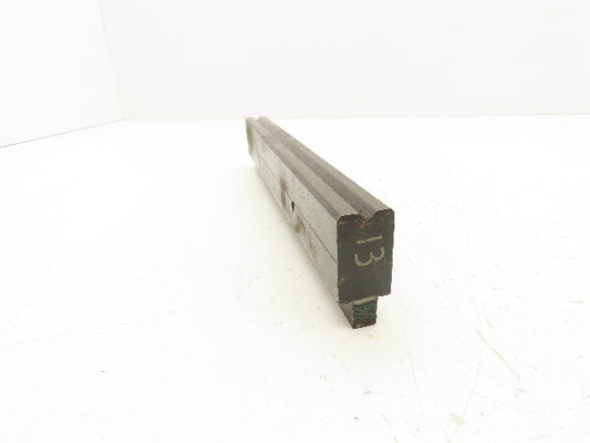 Press Brake Die 13" Long 90° V 1/2" Tag 1-1/16" W 1-3/4"