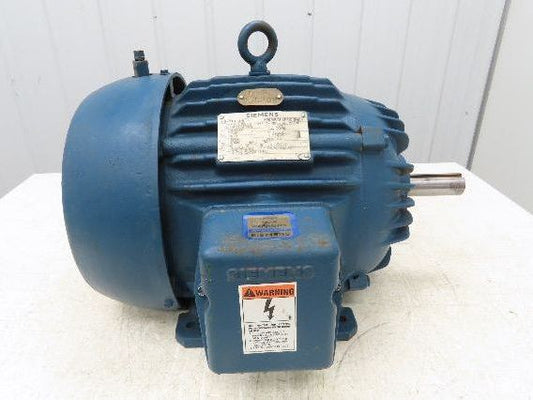 Siemens RGZEAD PE-21 Plus AC Motor 7.5Hp 1755rpm 460V 3PH 254U Automotive Duty