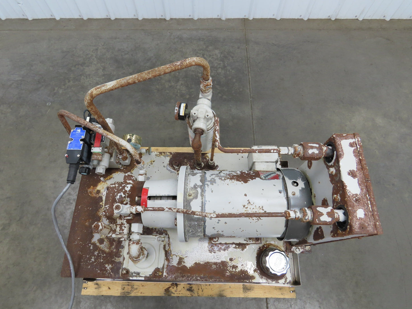 Tec-Hackett Hydraulic Power Unit 30 Gal 7.6gpm 1000psi 5Hp 230/460V w/Oil Cooler