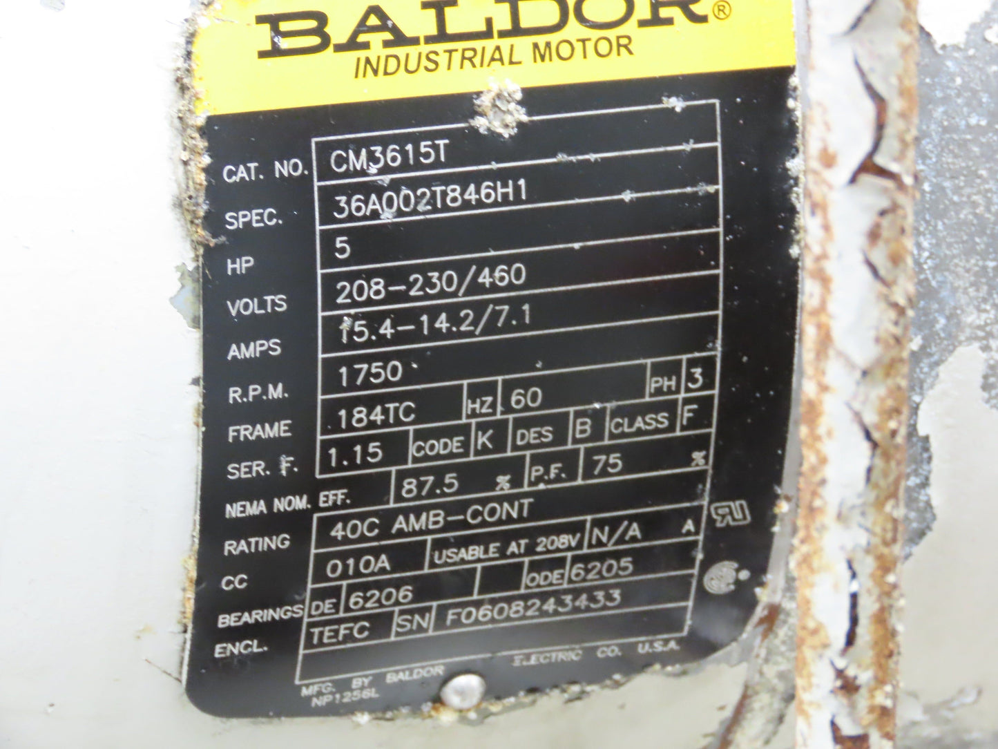 Tec-Hackett Hydraulic Power Unit 30 Gal 7.6gpm 1000psi 5Hp 230/460V w/Oil Cooler