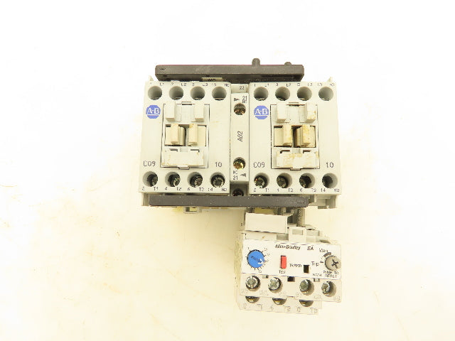 Allen Bradley 104-C09D22 Reversing Contactor Overload Relay 120V Coil