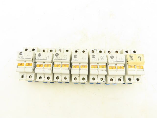 Allen Bradley 1492-FB2C30-L Fuse Holder 2 Pole 600V 30A Lot of 7