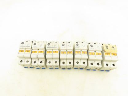 Allen Bradley 1492-FB2C30-L Fuse Holder 2 Pole 600V 30A Lot of 7