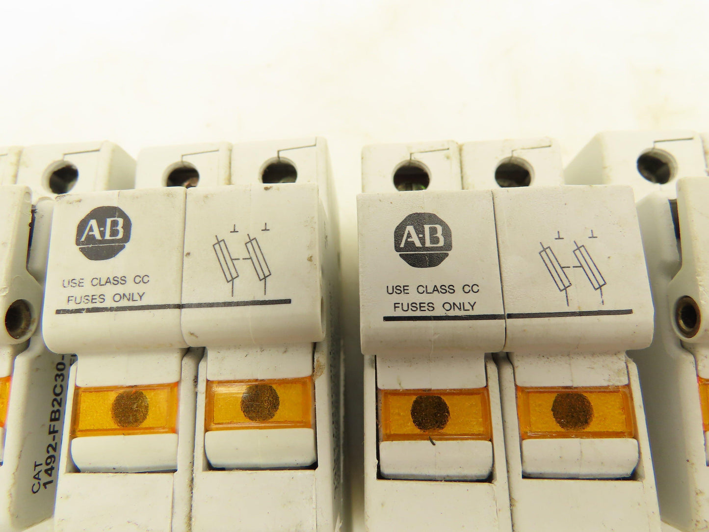 Allen Bradley 1492-FB2C30-L Fuse Holder 2 Pole 600V 30A Lot of 7