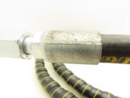 Parker 451TC-8 Hydraulic Hose 3000psi SAE-8 Swivel Fittings 1/2" ID x 12'L