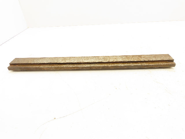 Press Brake Die 22-15/16" Long 90° V 1/2" Tang 1-1/16" Wide 1-3/4" H