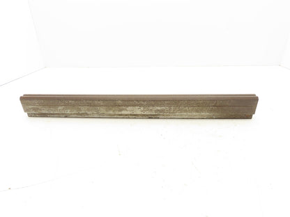 Press Brake Die 22-15/16" Long 90° V 1/2" Tang 1-1/16" Wide 1-3/4" H