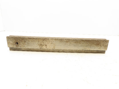 Press Brake Die 15-15/16" Long 90° V 1/2" Tang 1-1/16" W 1-3/4" H