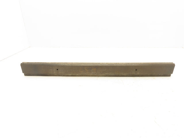 Press Brake Die 25" Long 90° V 1/2" Tang 31/32" W 1-3/4" H