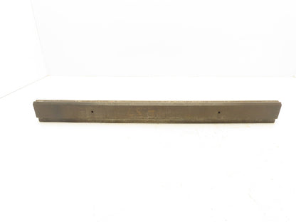 Press Brake Die 25" Long 90° V 1/2" Tang 31/32" W 1-3/4" H