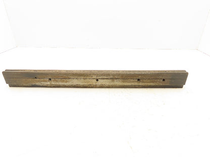 Press Brake Die 23-3/4" Long 90° V 1/2" Tang 1-1/16" W 1-3/4" H 7/32x1/8" V