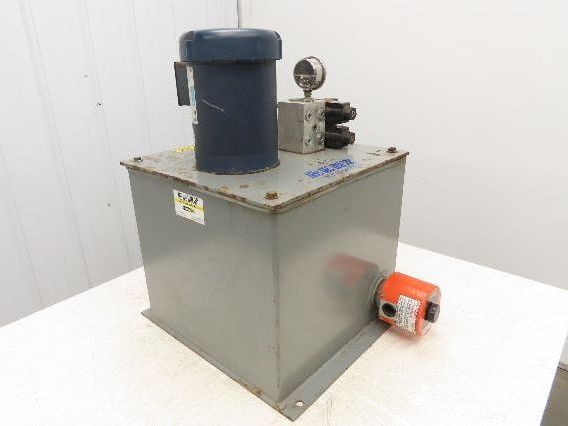 Benz Hydraulics Power Unit 18gal 3.3gpm 3500psi Pump 1.5Hp 460V w/Heater Element