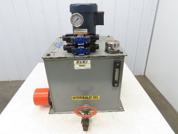 Benz Hydraulics Power Unit 18gal 3.3gpm 3500psi Pump 1.5Hp 460V w/Heater Element
