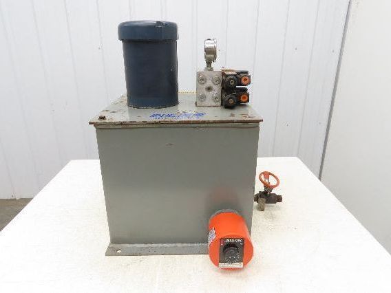 Benz Hydraulics Power Unit 18gal 3.3gpm 3500psi Pump 1.5Hp 460V w/Heater Element