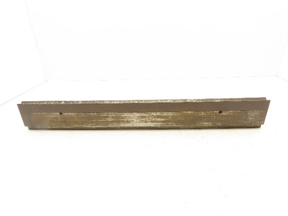 Press Brake Die 26" Long 90° V 1/2" Tang 1-9/64" W 2-3/4" H Offset