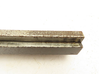 Press Brake Die 9-3/4" Long 90° V 1/2" Tang 1-47/64" W 2-3/4" H Offset