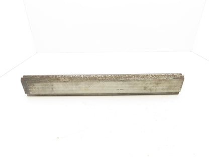 Press Brake Die 24-3/8" Long 90° V 1/2" Tang 1-3/16" W 2-3/4" H Offset