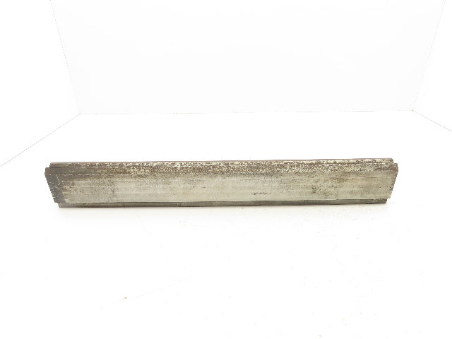 Press Brake Die 24-3/8" Long 90° V 1/2" Tang 1-3/16" W 2-3/4" H Offset