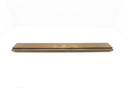 Press Brake Die 26-3/8" Long 90° V 1/2" Tang 1-1/8" W 2-3/4" H 11/16x3/8"