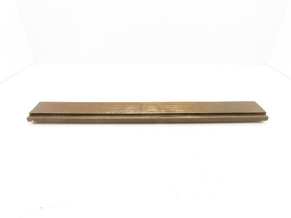 Press Brake Die 26-3/8" Long 90° V 1/2" Tang 1-1/8" W 2-3/4" H 11/16x3/8"