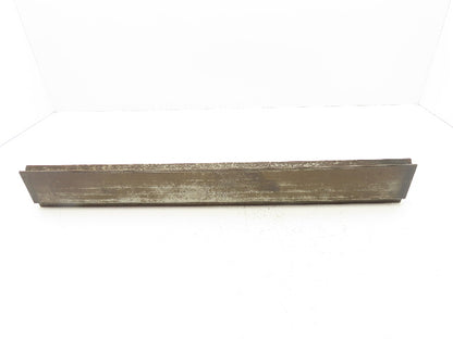 Press Brake Die 26-3/8" Long 90° V 1/2" Tang 1-1/8" W 2-3/4" H 11/16x3/8"