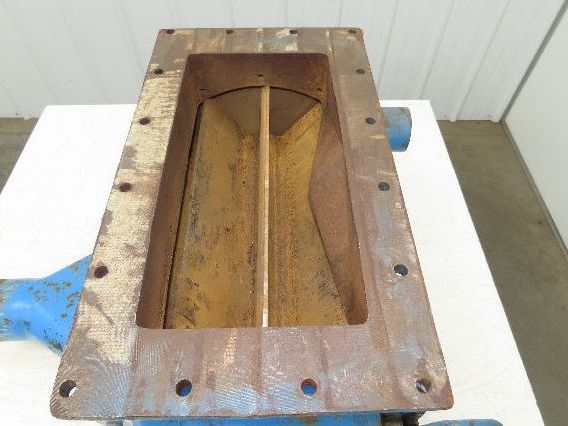 ACS Ancaster Conveying Aero-Flow Pneumatic Rotary Airlock Valve 6x14" Flange