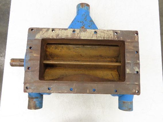 ACS Ancaster Conveying Aero-Flow Pneumatic Rotary Airlock Valve 6x14" Flange