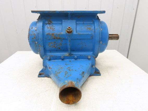 ACS Ancaster Conveying Aero-Flow Pneumatic Rotary Airlock Valve 6x14" Flange