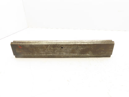 Press Brake Die 19-1/4" Long 90° V 1/2" Tang 1-7/32" W 2-3/4" H 5/8x5/16" V