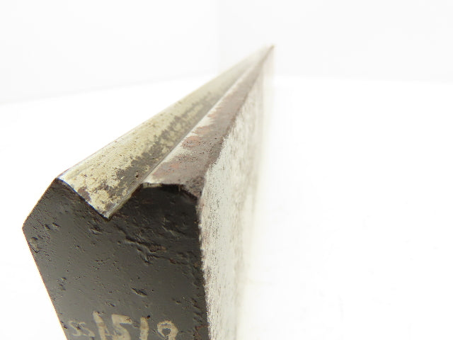 Press Brake Die 25" Long 90° V Offset 1/2" Tang 1-7/32" W 2-3/4" H