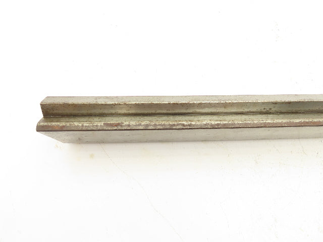 Press Brake Die 25" Long 90° Offset V 1/2" Tang 2" W 3-9/32" H 1x1/2" V