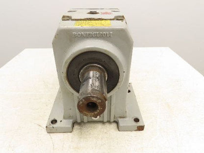 Bonfiglioli C-Series C602 Inline Helical Gearbox 7.5:1 Reducer B3 Foot Mount
