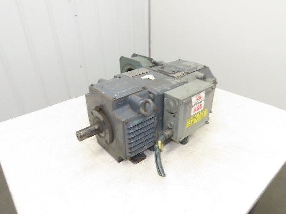 ABB DMP 132-4 S 500V DC Electric Motor 36Hp 26.8kW 61A 2480 RPM w/Fan Unit