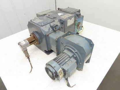 ABB DMP 132-4 S 500V DC Electric Motor 36Hp 26.8kW 61A 2480 RPM w/Fan Unit