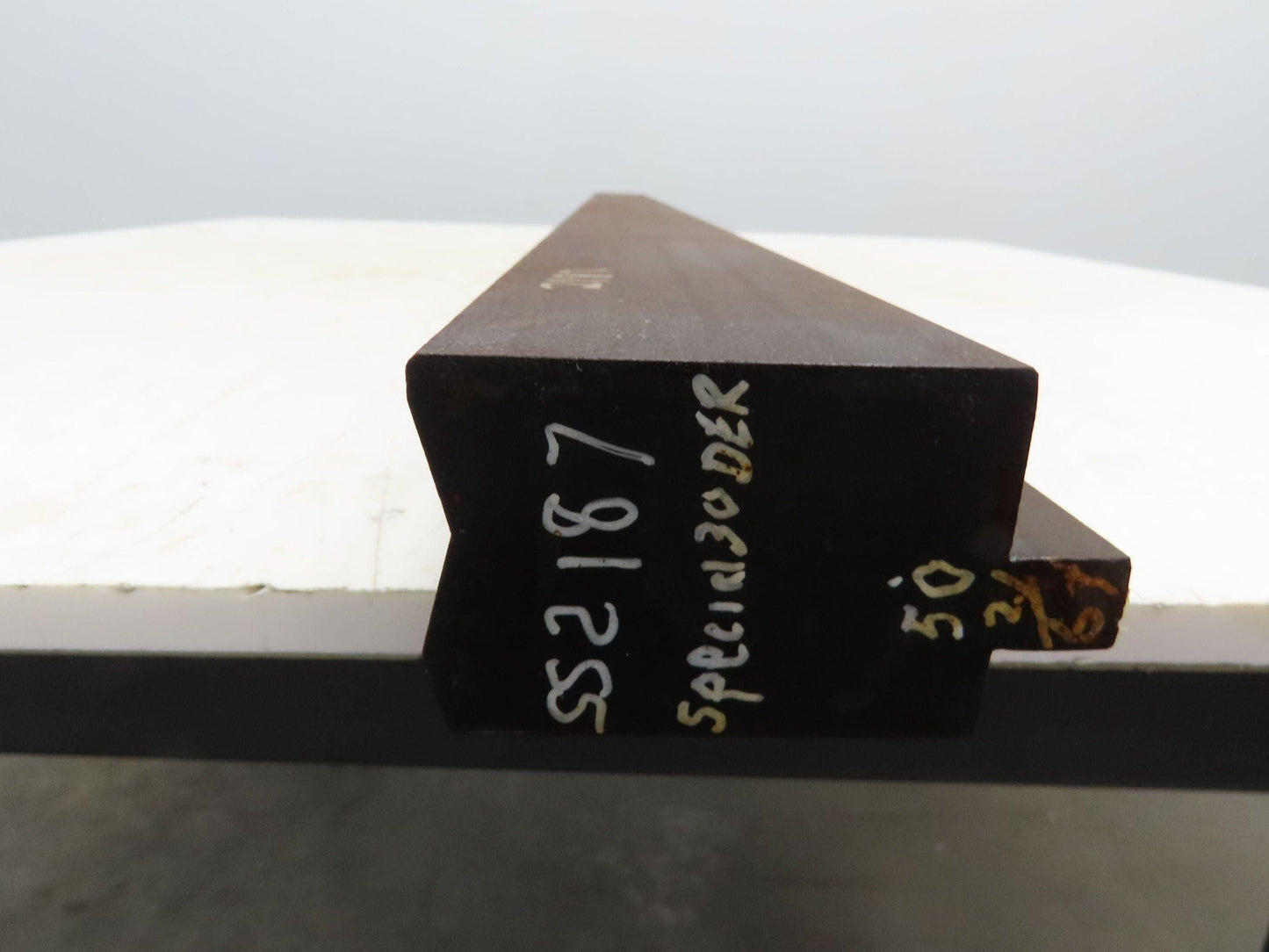 Press Brake Die 50-3/8" Long 145°V 1/2" Tang 1-7/8" Wide 2-13/16" H