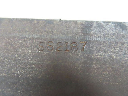 Press Brake Die 50-3/8" Long 145°V 1/2" Tang 1-7/8" Wide 2-13/16" H