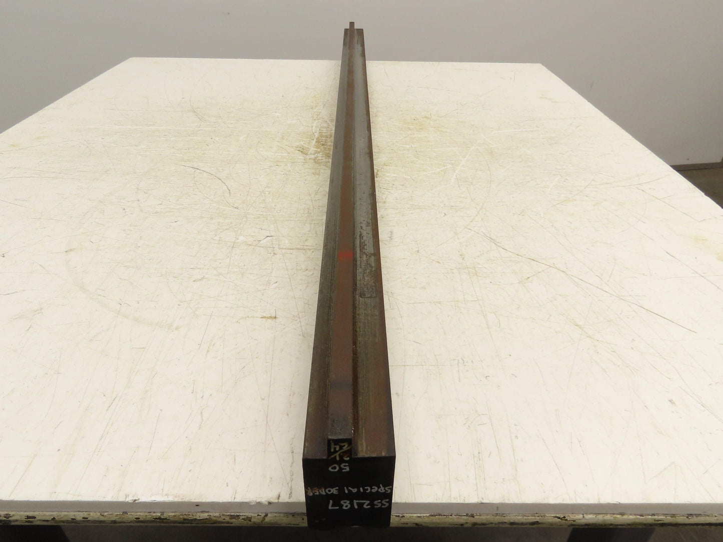 Press Brake Die 50-3/8" Long 145°V 1/2" Tang 1-7/8" Wide 2-13/16" H